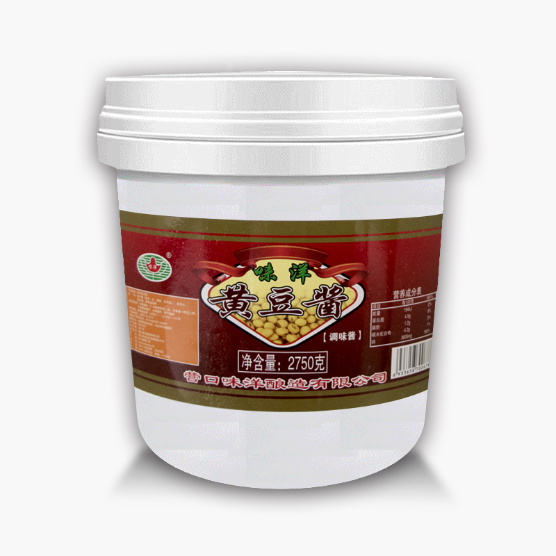 營口味洋黃豆醬2750g