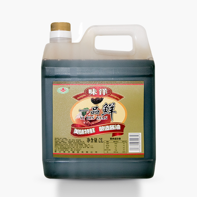 四平一品鮮醬油2L