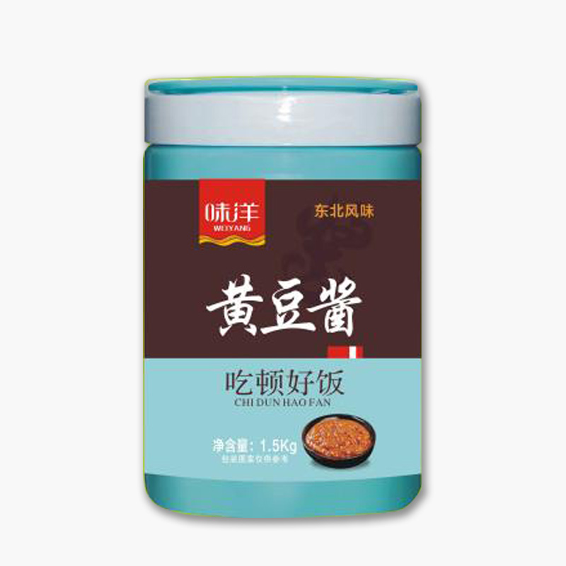 雙鴨山味洋黃豆醬 1.5Kg